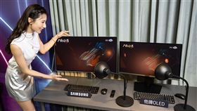 32吋Odyssey OLED G8和27吋Odyssey OLED G6皆採用抗眩光真霧面面板，享受舒適無反光的視覺效果。（圖／品牌業者提供）