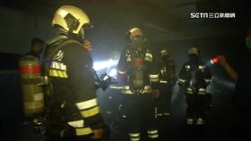 新竹，火警，絕命180秒! 2勇消耗盡氧氣 牆留