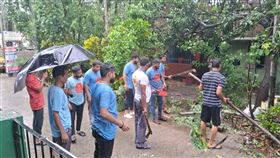 強烈氣旋雷馬爾（Remal）（圖／翻攝自@modioncemore X平台）
https://twitter.com/modioncemore/status/1795064259023450249