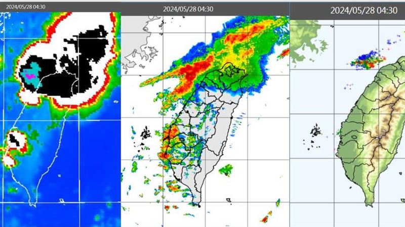 鋒面南下挾雷雨　中颱艾維尼最新路徑曝光