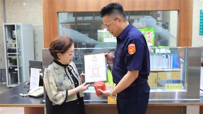 陳淑芳返鄉宣導防詐　籲1關鍵保住血汗錢
