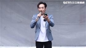 ▲0528立法院外濟南路【國會濫權 立院集結｜0528行動】網紅八炯（圖／記者楊澍攝影）