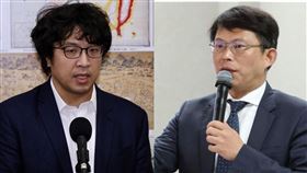 沈伯洋揭黃國昌早得罪一票學者。（組合圖／資料照）