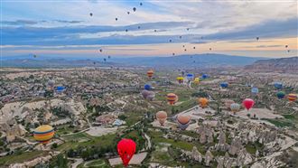 卡帕多奇亞搭熱氣球！有錢更要有旅遊運？