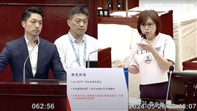 游淑慧市政總質詢蔣萬安。（圖／翻攝自台北市議會直播）