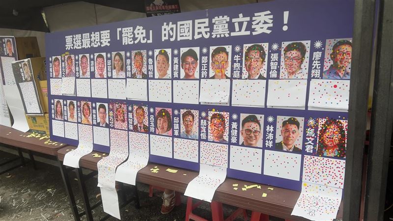 票選最想開除立委！黃國昌、徐巧芯入列