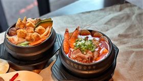 韓式餐廳「涓豆腐」7月起推出「韓味微醺」主題饗宴,記者劉沛妘攝影