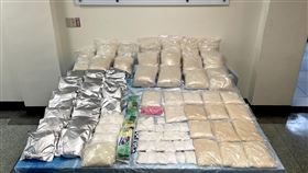 新北2大毒窟被抄！市值2億毒品擺滿桌　驚見罕見「喪屍毒」（圖／翻攝畫面）