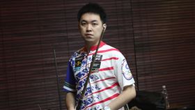 台灣「港都魔獸」吳坤霖搶下男單重要一勝。（圖／CPBA提供）