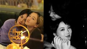 王菲幫女兒李嫣慶生。（圖／翻攝微博）