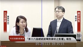 羅美玲質詢蔡明彥。（圖／翻攝自國會頻道）