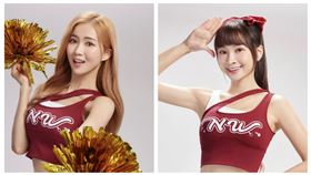  啦啦隊秀秀子（左）、曼容（圖／宇峻奧汀提供）