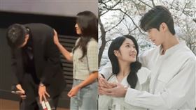 《背著善宰跑》，邊佑錫、金惠奫。（圖／翻攝自臉書、微博）