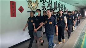 竹聯幫明仁會，插旗雲林，討債販毒，檢警掃蕩逮18人，瓦解，霰彈槍，達姆彈(圖／翻攝畫面)