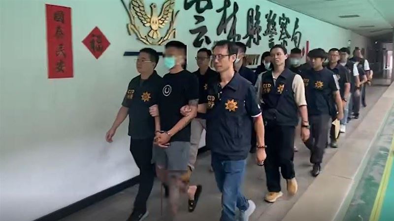 竹聯幫明仁會插旗雲林　警掃蕩逮18人瓦解