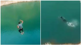 為賺流量跳10層樓高！18歲男落水慘溺斃　留「54秒遺作」震驚眾（圖／翻攝自what.now.media ig）