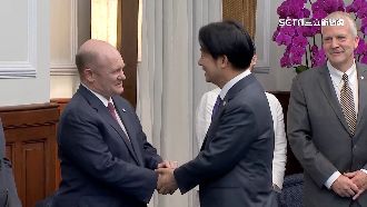 訪台力挺！美參眾議院訪團先後會見賴蕭