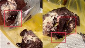 蛋糕,蟑螂,卡滋卡滋,麵包店(翻攝自爆料公社)