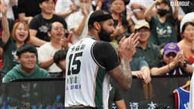 台啤雲豹球員「表弟」卡森斯。（圖／記者蔡厚瑄攝影）