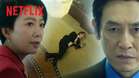 ▲《政壇旋風》薛景求與金喜愛。（圖／Netflix）
