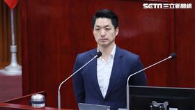 蔣萬安赴議會報告追加減預算案並詢答（圖／記者鄭孟晃攝影）