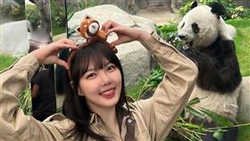 ▲女團GFRIEND出身的成員Yerin（鄭睿隣）。（圖／香港海洋公園）