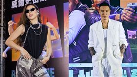 王陽明、蔡詩芸出席《絕地戰警：生死與共》首映會。（圖／索尼影業提供）