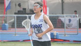 三重商工陳沐珊一人獨進十球。（圖／袋棍球協會提供）