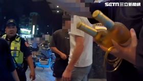 快打部隊警網前往查處，員警到達現場時已無糾紛情事，現場只剩黃男1人在場，員警隨即帶返釐清事件發生經過。