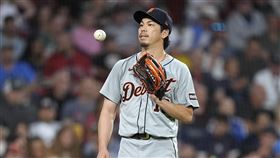 ▲前田健太沒失投挨3分砲，平手變落後。（圖／美聯社／達志影像）