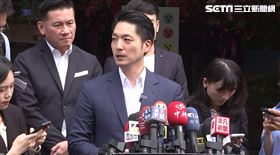 ▲蔣萬安出席北市青年局成立茶會