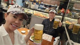 ▲狄鶯、孫鵬。（圖／翻攝自臉書）