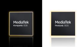 聯發科技推出Chromebook運算平台Kompanio 838，提升工作、學習與創造生產力；新一代4K 顯示器晶片Pentonic 800，強大AI引擎驅動領先業界的影像增強。（圖／聯發科提供）