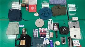 商場大盜連續犯案遭鎖定 信義警逮獲現行犯。（圖／翻攝畫面）