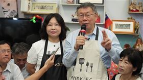 柯文哲出席真引力咖啡廳。（圖／民眾黨提供）