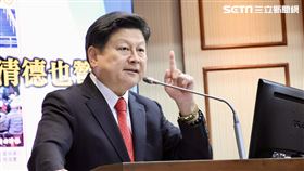 國民黨立院黨團總召傅崐萁。（圖/記者鄭孟晃攝影）