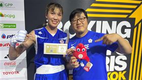 ▲拳擊女將黃筱雯拿下巴黎奧運資格。（圖／翻攝自中華民國拳擊協會臉書）