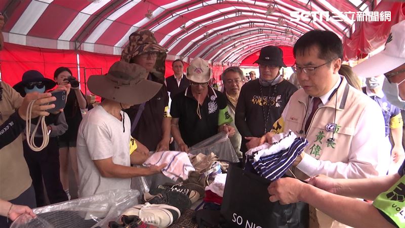 舊鞋救命活動　黃偉哲籲將愛心送往非洲