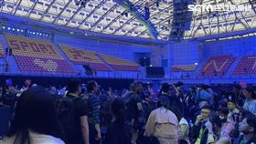 輝達（NVIDIA）執行長黃仁勳今舉行演講，現場全台科技大咖都來了！（圖／記者王翊綺攝影）