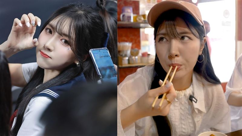 韓籍女神初嚐台灣豬腳　咬一口秒翻白眼！