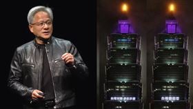黃仁勳台大演講，台北101特別點燈「AI串聯、共創未來」。（圖／翻攝台北101）
