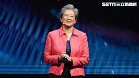AMD董事長暨執行長蘇姿丰今（3）日進行keynote主題演講。（圖／記者楊澍攝影）