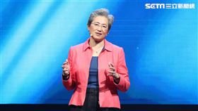 AMD董事長暨執行長蘇姿丰今（3）日進行keynote主題演講。（圖／記者楊澍攝影）