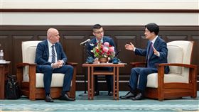 總統賴清德接見「世界和平基金會主席尤韋．莫拉韋茨一行」