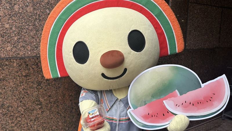 助陣花蓮　7-ELEVEN開賣14公斤以上大西瓜
