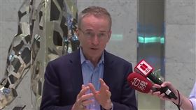 英特爾執行長基辛格（Pat Gelsinger）今晚（3日）在寒舍艾美酒店宴請供應鏈夥伴。