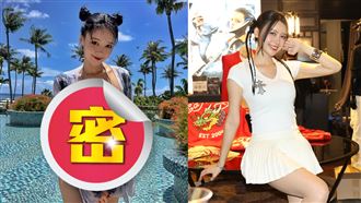 韓籍女神比基尼布料太小件！扣子險爆裂