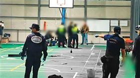 陳政谷成立軍事化管理的「打手培訓基地」，2021年2月因發生20多人火拚，造成1死3傷慘劇才曝光。（東森新聞提供）