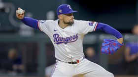 ▲伊歐瓦迪（Nathan Eovaldi）5.2局失1分無緣勝投。（圖／美聯社／達志影像）