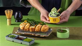 王品集團旗下餐廳品田牧場、陶板屋推出6款抹茶商品。（圖／王品集團提供）